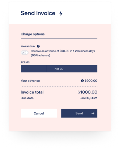 3. Send Invoice 3. Send Invoice