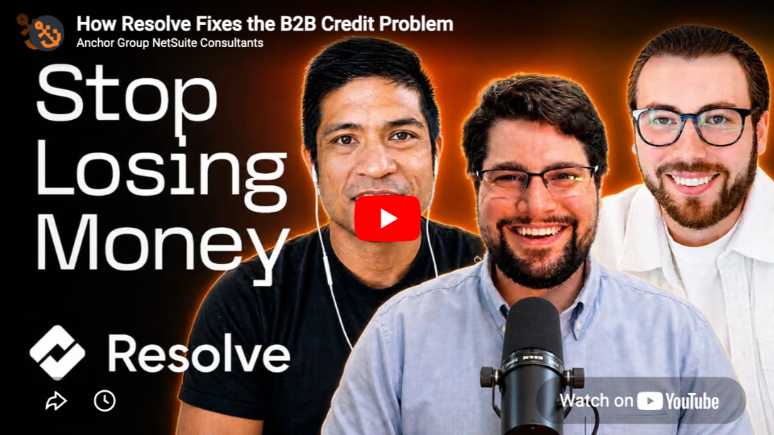 How Resolve Fixes B2B Credit for NetSuite Merchants